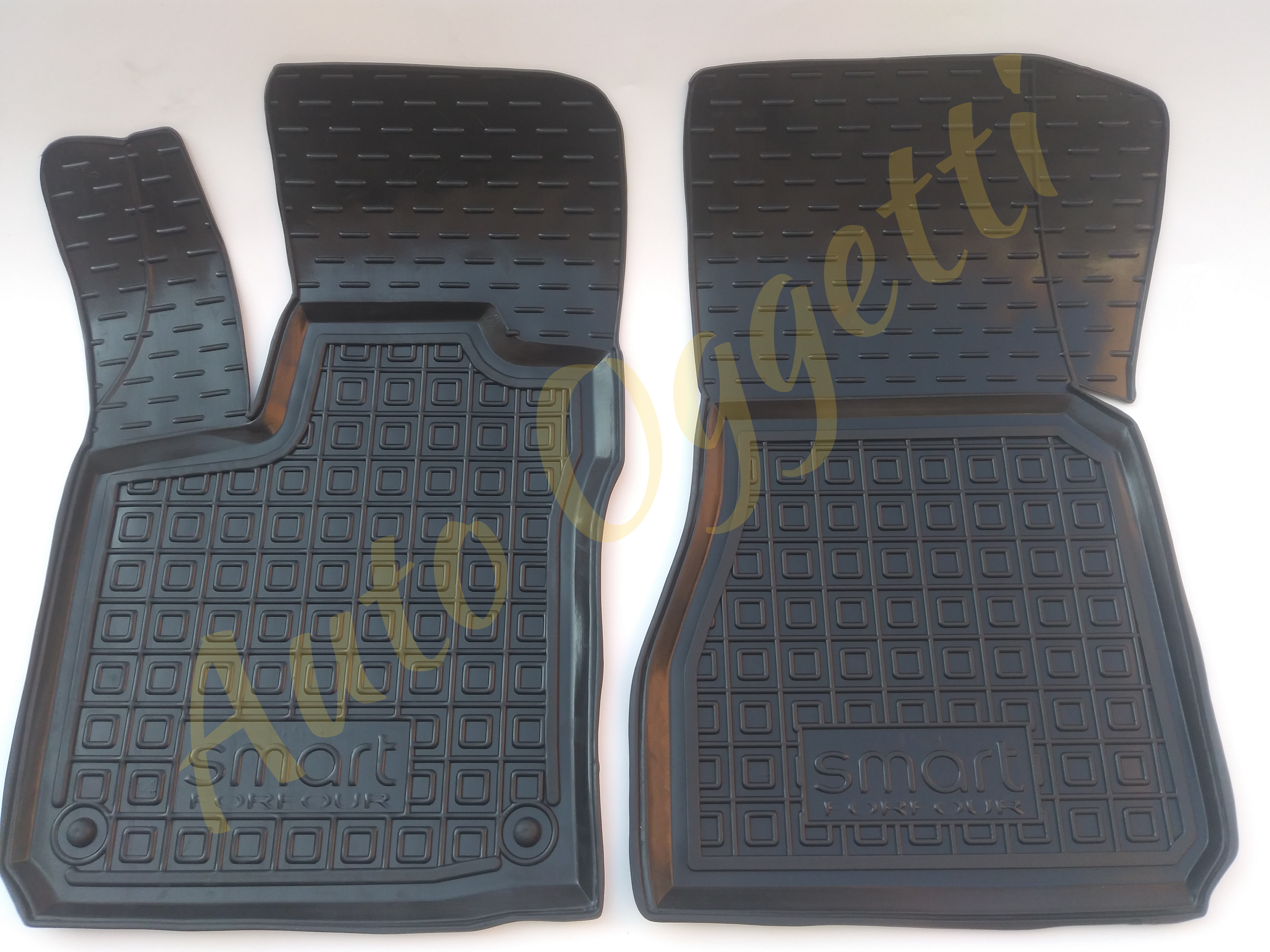 Tappetini di gomma per Smart w453 Forfour (2014+...)